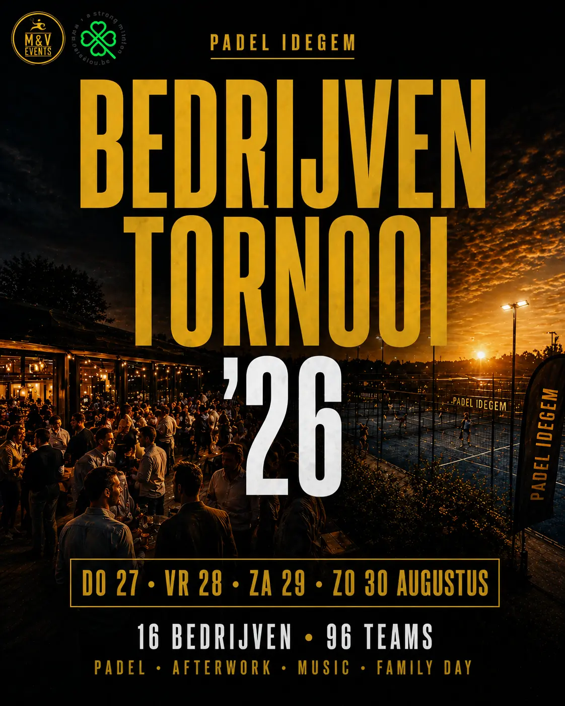 Bedrijventornooi Padel Idegem