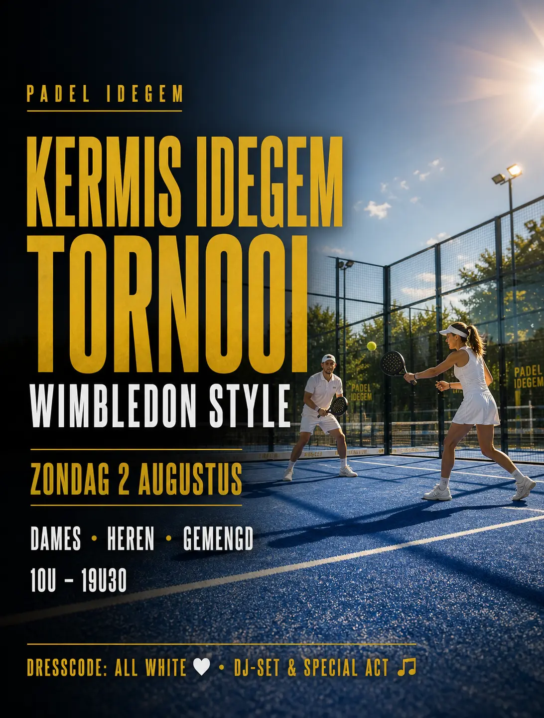 Kermis Idegem Tornooi Padel Idegem