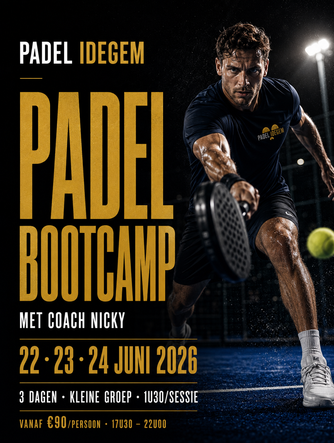 Padel Bootcamp Nicky De Vlaminck