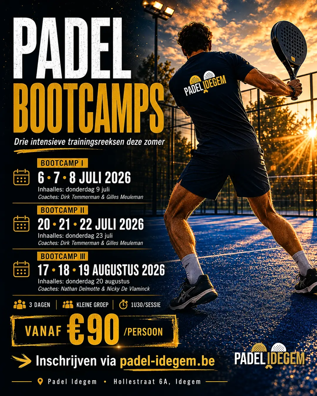 Padel Bootcamp Juli I